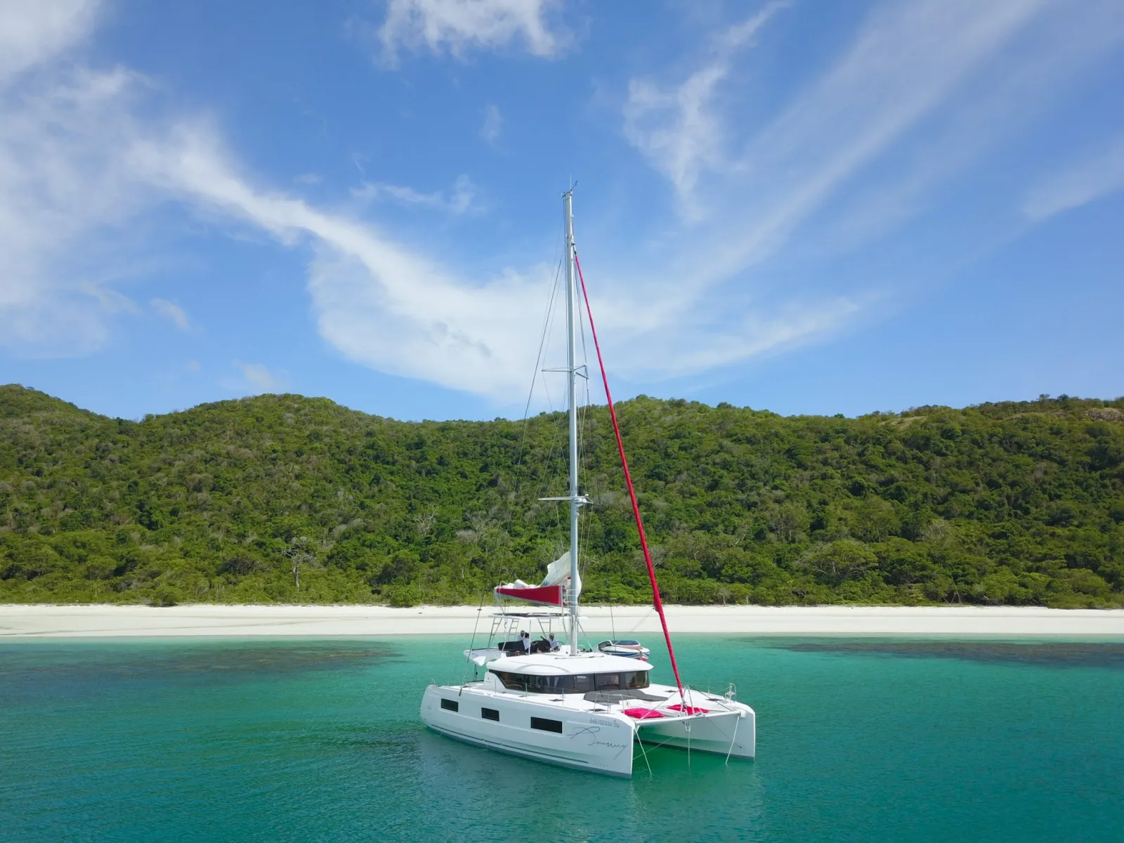 Explore the Gulf of Thailand with Overnight Charter on Luxury Catamaran Lagoon 46 RUEN