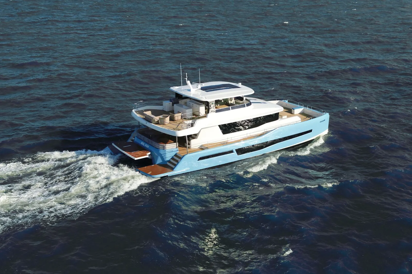 The GranOcean W-72: A Power Catamaran that redefines luxury at sea