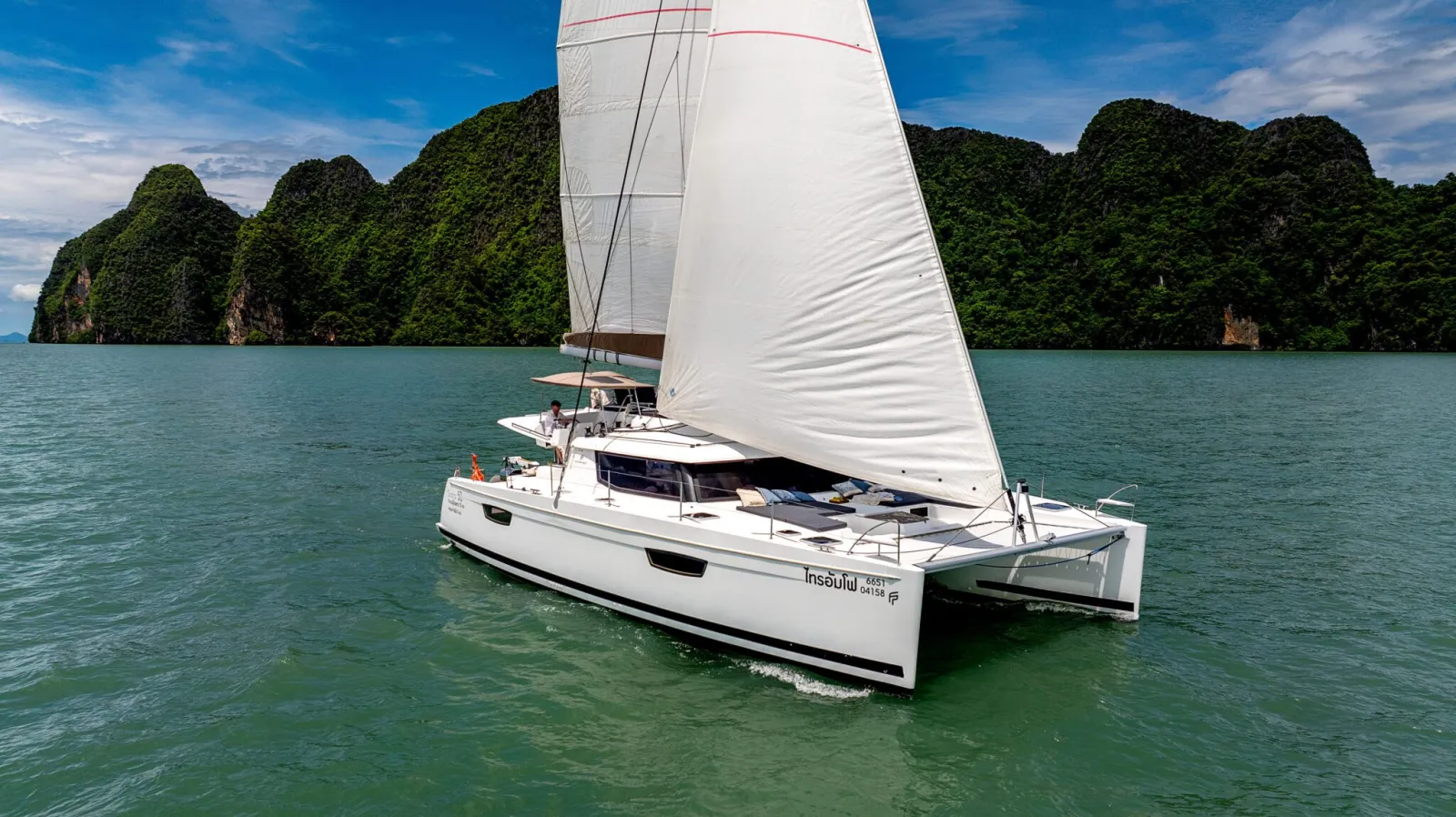 New Sailing Catamaran Ready For Charters in Phuket
